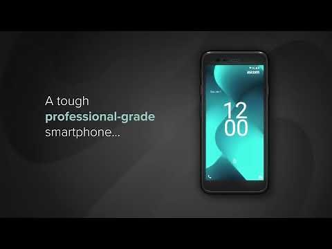 This is the Ascom Myco 4 for hospitals