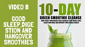 Greeen Smoothie Cleanse| Bedtime Smoothies| Digestion Smoothie| Hangover Smoothie | Smoothie Recipes