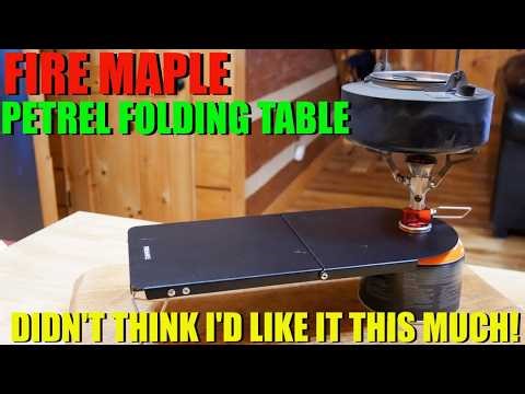 Didn't Think I Would Like It....But I Love It - Fire Maple Petrel Folding Table