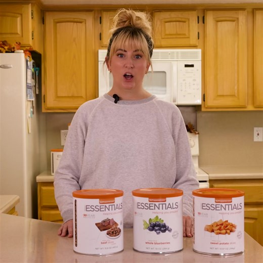 Try this "mom hack" to cut food waste and save money on your groceries. Freeze-dried foods from Emergency Essentials have a shelf life of up to 25 years, making them convenient to use at any time without fear of spoilage. Check out the latest deals at beprepared.com | Emergency Essentials®
