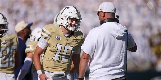 Georgia Tech's Brent Key drops the mic amid Haynes King's Heisman buzz