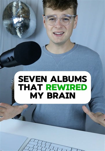 Seven albums that completely rewired my brain. These are the records that changed the way I hear music forever. 🧠 #MusicTok #Albums #VinylTok #MusicRecommendations #MusicDiscovery