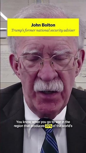 Will the stock market decide the outcome of the Iran war? #shorts