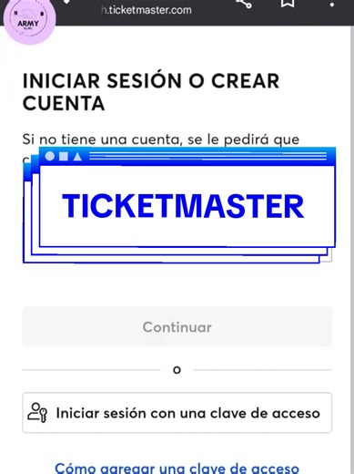 Cómo crear una cuenta en Ticketmaster fácilmente