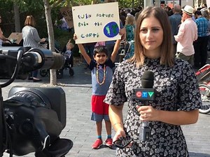 Woman, 93, who struck CTV reporter in Kitchener convicted of careless driving