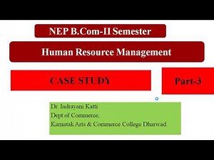 HRM Case study Questions with Answers