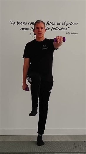 ⭐ “PILATES PARA MAYORES CON PESAS 💪 Fuerza, Equilibrio y Energía en menos de 1 Minuto”