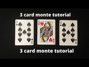 Andrew Kelly’s 3 card monte tutorial