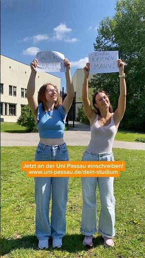 Jetzt bis zum 30. September an Deutschlands schönstem Campus einschreiben!🧡☀️ | Uni Passau #passau