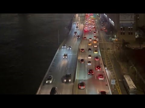 FDR Night Drive #driving #cars NY 4K #newyorkcity