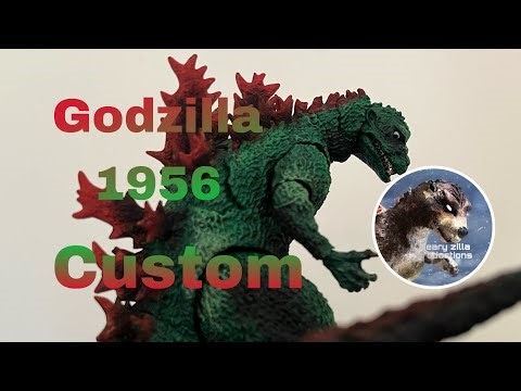GODZILLA 1956 Poster version Repaint