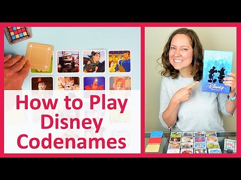 How to Play DISNEY CODENAMES Game (Game Reviews for Best Party Games and Board Games)