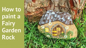 32K views · 402 reactions | Turn an ordinary rock into a Fairy Garden...