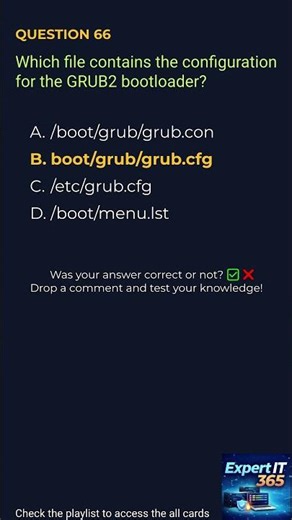 GRUB2 Boot Configuration 🐧
