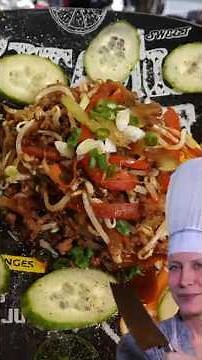 Chop suey de boeuf #recettefacilerapide #metschinois #fèvesgermées