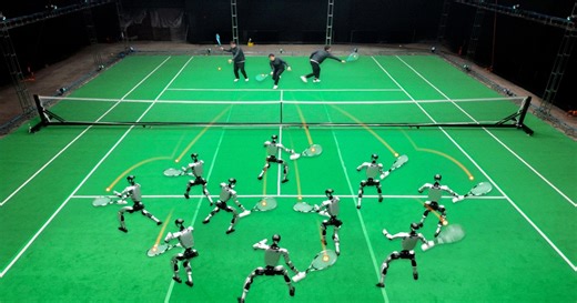 This Video of a Humanoid Robot Playing Tennis Is Extremely Impressive