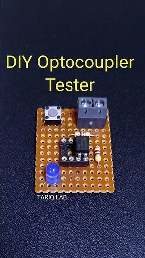 Optocoupler Tester Circuit