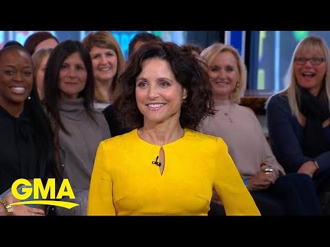 Julia Louis-Dreyfus talks about her recent breast cancer battle live on 'GMA' | GMA