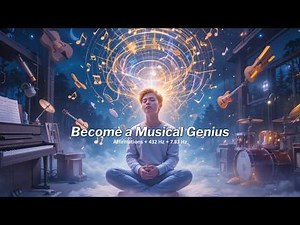 Become a Musical Genius (Affirmations + 432 Hz + 7.83 Hz)