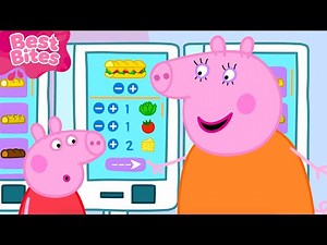 Peppa Pig Visits the Sandwich Shop 🥪 | Ordering Lunch | Tales Full Episodes | Cartoon | 18 Mins