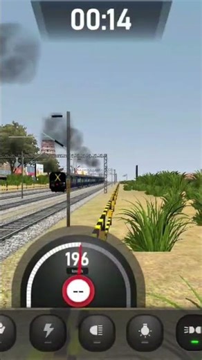 Indian train simulator speed test #funny