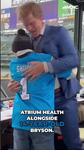 Panthers legend Greg Olsen reunites with boy he bonded with 8 years ago