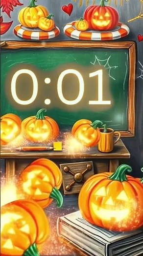 Exploding 5 minute Halloween timer