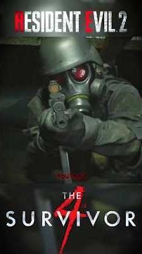 Grim Reaper HUNK | Resident Evil 2 The 4 Survivor #residentevil #re2 #shorts #hunk #gaming #horor