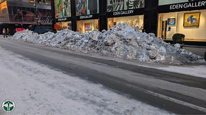 We've got 24,000,000 pounds of waste to pick up every day, and, WE ARE DOING IT. Today is Thursday and we are collecting Thursday trash and compost today (though maybe not at the same time that you usually receive collection). Recycling collection may be a little behind. Snow operations continue, too. We continue to plow, haul, and clear snow from all over – and have now melted 215,000,000 pounds of it! | New York City Department of Sanitation