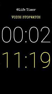 3 Minute Stopwatch with Voice Cues | Perfect for Quick Tasks! #stopwatch