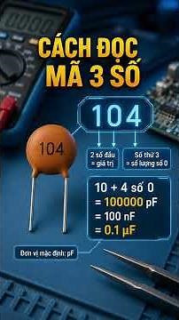 Phân Loại Tụ Điện Và Cách Đọc Trị Số Tụ Dễ Hiểu