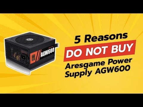 Aresgame Power Supply AGW600 | 5 Reasons NOT to Buy ⚠️🚫