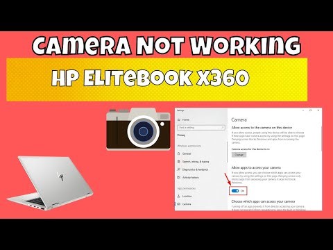 How to Fix HP Elitebook x360 Camera Not Working Problem || Brand Camera Problem Fix