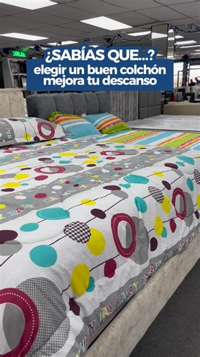 Comercial Grecia 2021, C.A. on Instagram: "¿Sabías que un buen colchón es la base de tu salud? 🧠 En Comercial Grecia sabemos que inviertes en tu bienestar. Un colchón de calidad te ofrece beneficios increíbles: ✅Alineación perfecta: Protege tu columna y evita esos molestos dolores de espalda al despertar🦴 ✅Sueño profundo: Reduce los movimientos nocturnos, permitiéndote alcanzar las fases de descanso que tu cuerpo necesita para recuperarse💤 ✅Energía renovada: Mejora tu estado de ánimo y produc