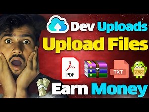 Dev Uploads Full Tutorial | Earn money for just uploading files and sharing files.| 2023