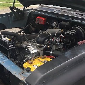 Dodge Truck powered by Slant 6 fitted with Aussiespeed manifold, headers, evilstick cam, many other components were also supplied by us including the Torqstorm Supercharger. It’s off to the exhaust shop #aussiespeed #dodgetrucks #torqstormsuperchargers #evilstickcams #quickfueltechnology #d150 #slantsix #dodgetrucks #northernlightsauto | Aussiespeed Performance Products