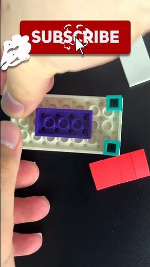 LEGO Bed Tutorial: easy DIY lego build 2023 #lego #shorts