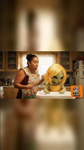 Spoiled Alien! 😡👵 #funny #alien #memes #laughs