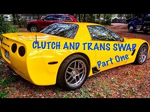 Corvette Transmission Removal C5 C6 Part 1 Mcleod RXT