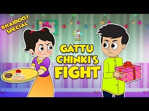 Gattu Chinki's Fight | Bhaidooj Special | English Moral Stories | English Animated | English Cartoon