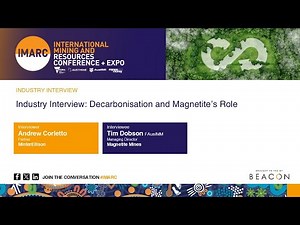 Industry Interview: Decarbonisation and Magnetite’s Role