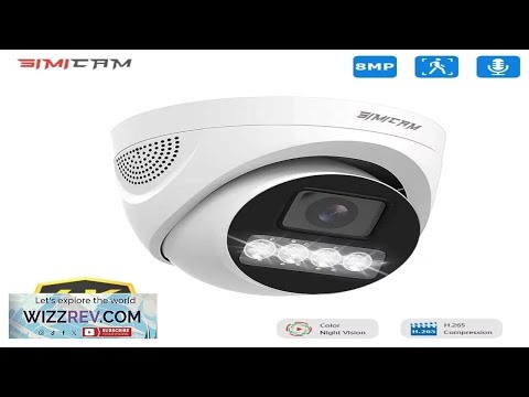 4K 8MP 5MP 4MP POE Surveillance Camera IP Onvif H.265 48V Audio