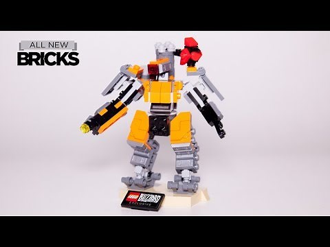 Lego Blizzard Overwatch 75987 Omnic Bastion Speed Build