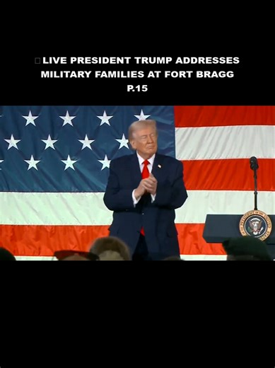 _LIVE_President_Trump_addresses_military_families_at_Fort_Bragg_Part_15