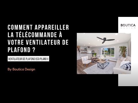 Ventilateur Plafond Eco Plano Casafan : Synchronisation de la Télécommande