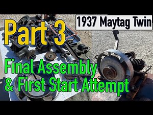 1937 Maytag 72-D Engine - Rattle-Can Rebuild, Part 3