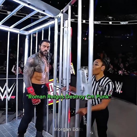 Roman Reigns & Cm Punk and Solo Sikoa destroy ☠️ #romanreigns #wwe #shorts