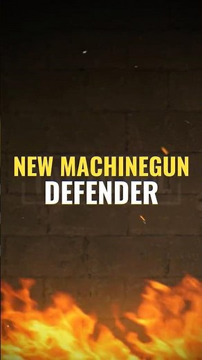 NEW MACHINE GUN: DEFENDER