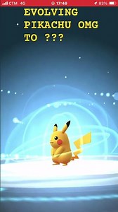 EVOLVING PIKACHU TO !!!#pikachu#raichu#pokemon#pokemongo#evolvepokemon#pokemongame#evolutionpokemon