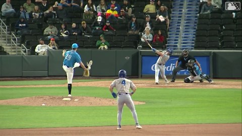 Ryan Fitzgerald's four-hit game